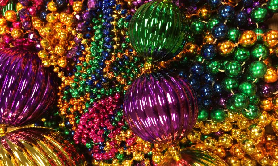Mardi Gras Gala beads